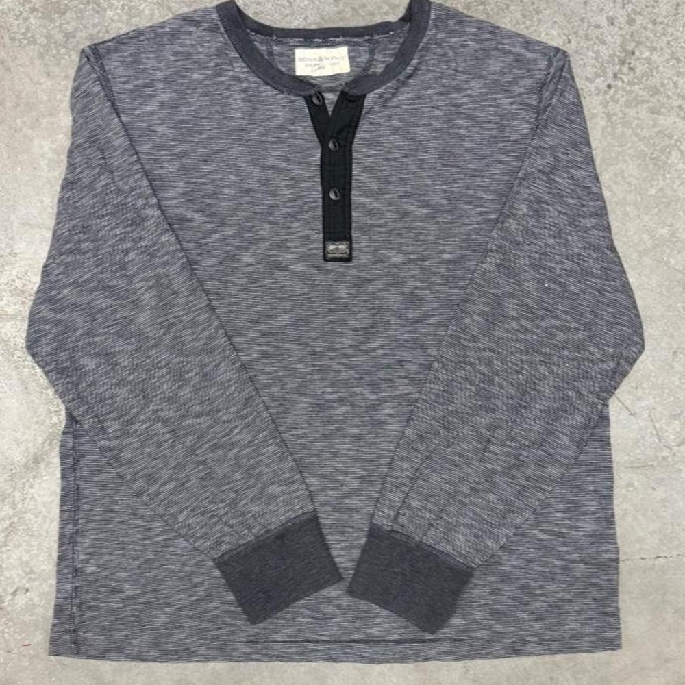 Polo Ralph Lauren Denim & Supply Thermal Henley Longsleeve Shirt Sz XXL